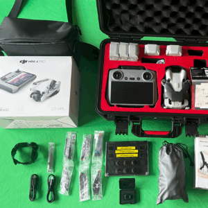 DJI Mini 4 Pro RC 2 + 6bat + extras   (6611)
