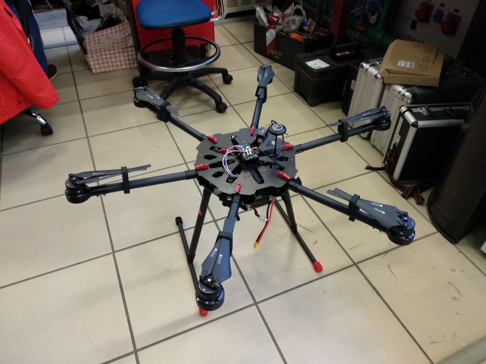 Dron hexacóptero marca Prokystec (6834)